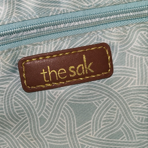 The Sak Handbag Studded Tobacco Floral Embossed - Picture 10 of 11